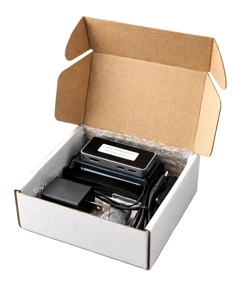 RMS Field Gateway v1.0 in its shipping box