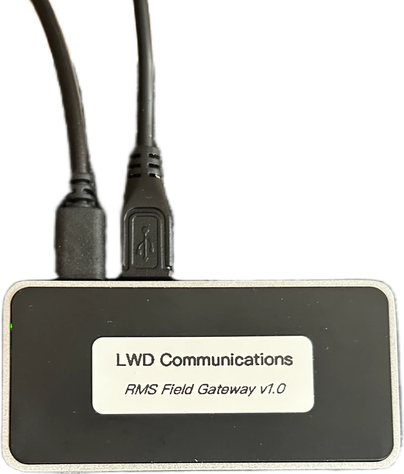 RMS Field Gateway v1.0 with cables connected
